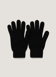 Cashmere Gloves in Black