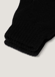 Cashmere Gloves in Black