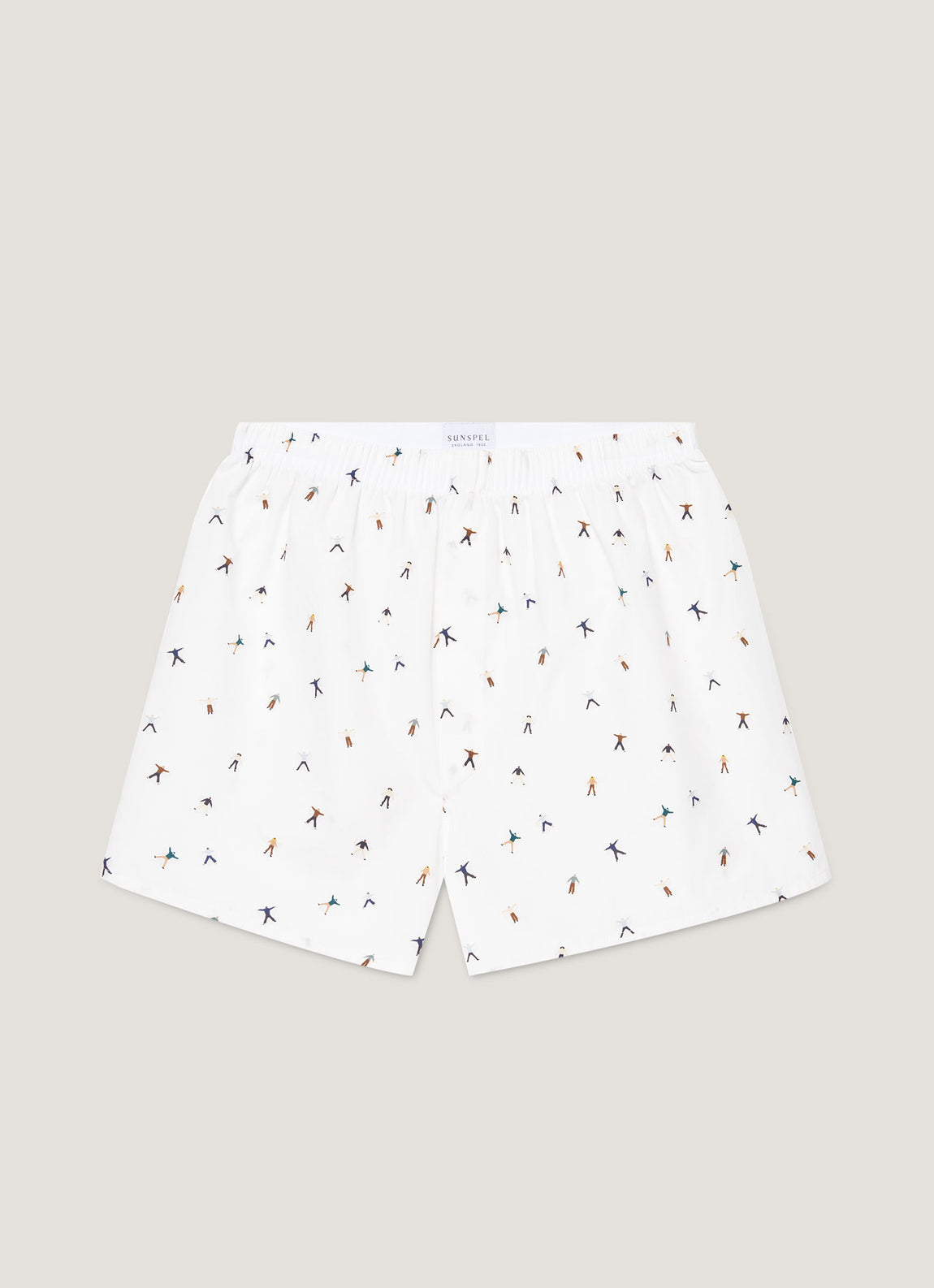 Men's Classic Boxer Shorts in Snow Angel Print