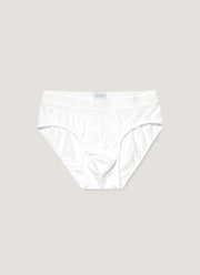 Men's Stretch Cotton Briefs in White