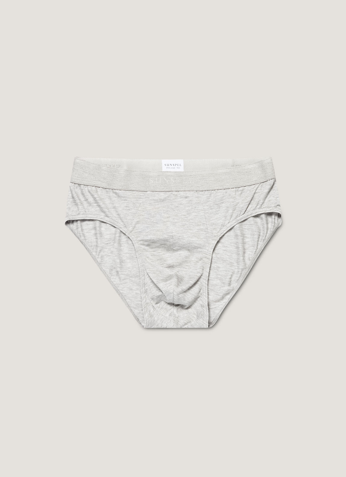 Men's Tencel™ Briefs in Grey Melange
