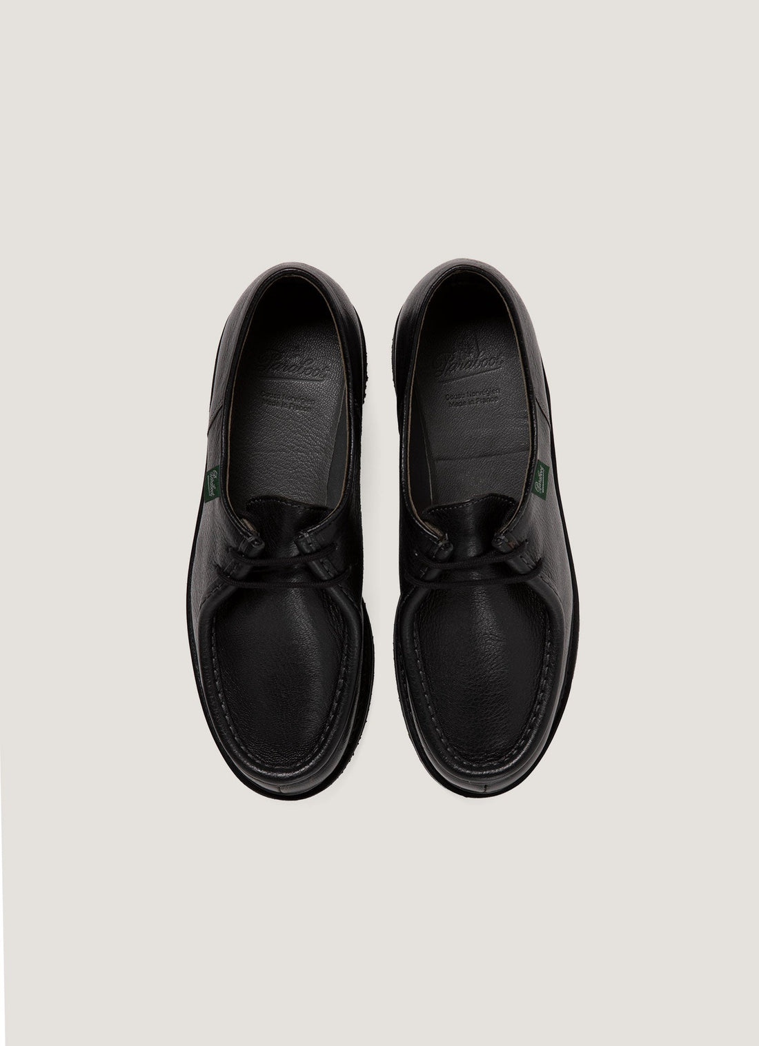 Paraboot Grained Leather Michael in Black