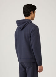 Men's Loopback Hoodie in Navy