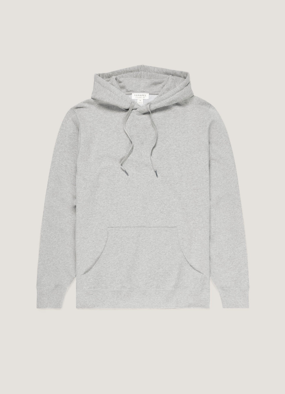 Men's Loopback Hoodie in Grey Melange