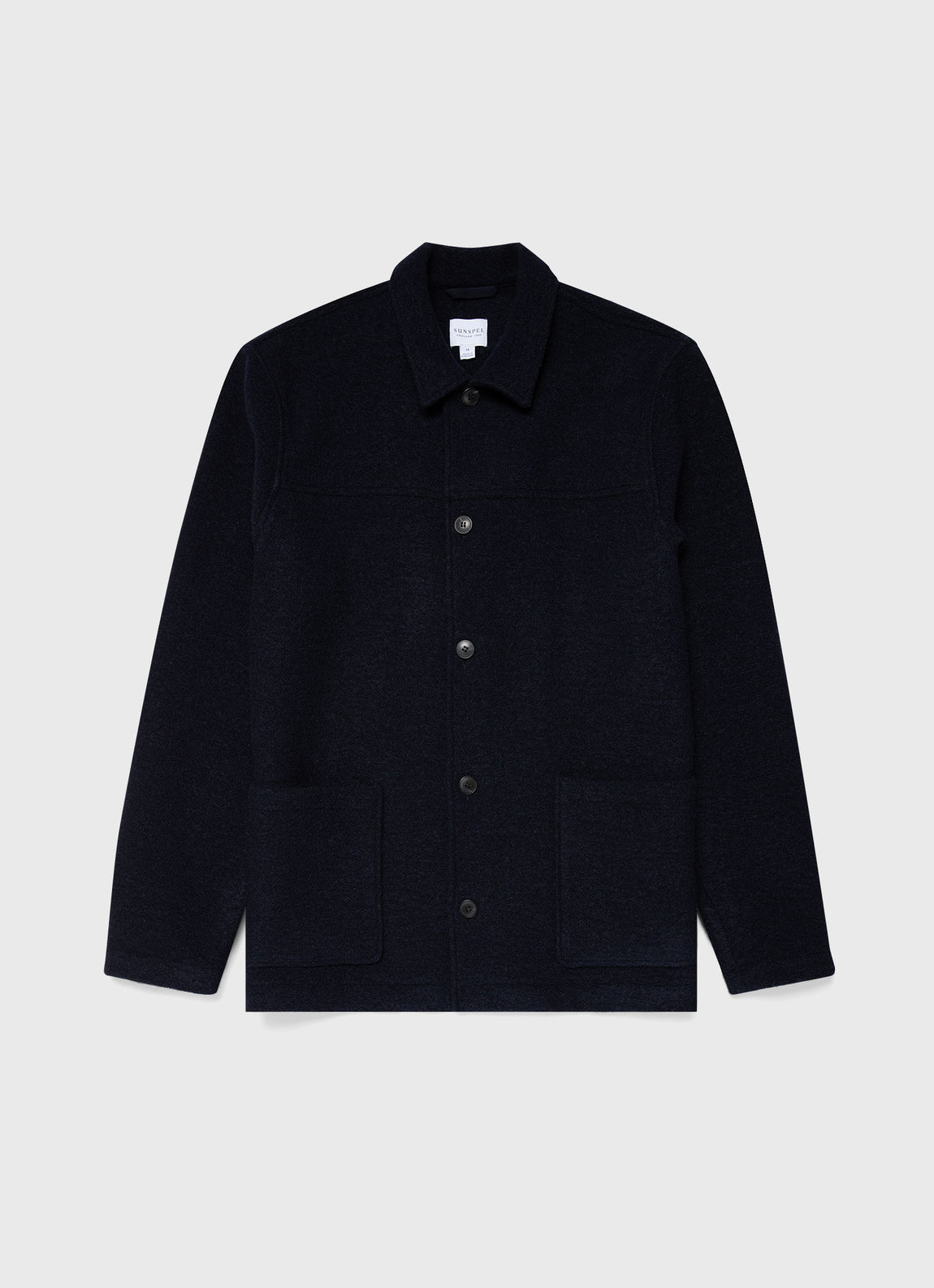 Men's Wool Donkey Jacket in Navy