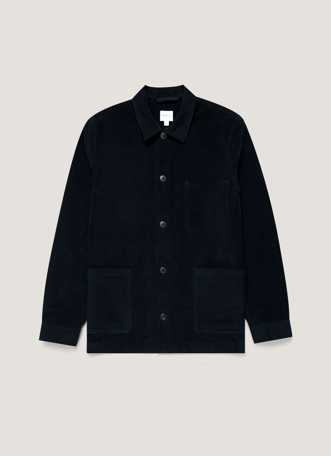 Men's Moleskin Twin Pocket Jacket in Navy
