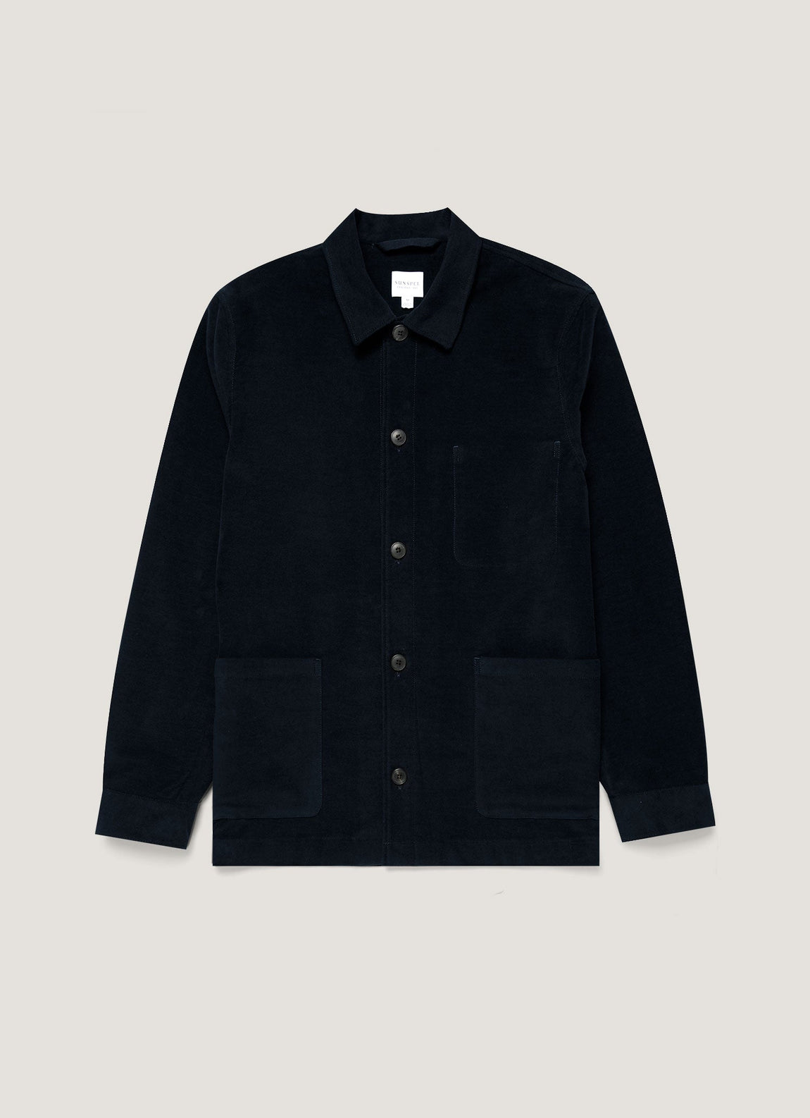 Men's Moleskin Twin Pocket Jacket in Navy