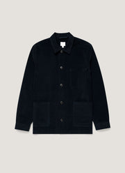 Men's Moleskin Twin Pocket Jacket in Navy