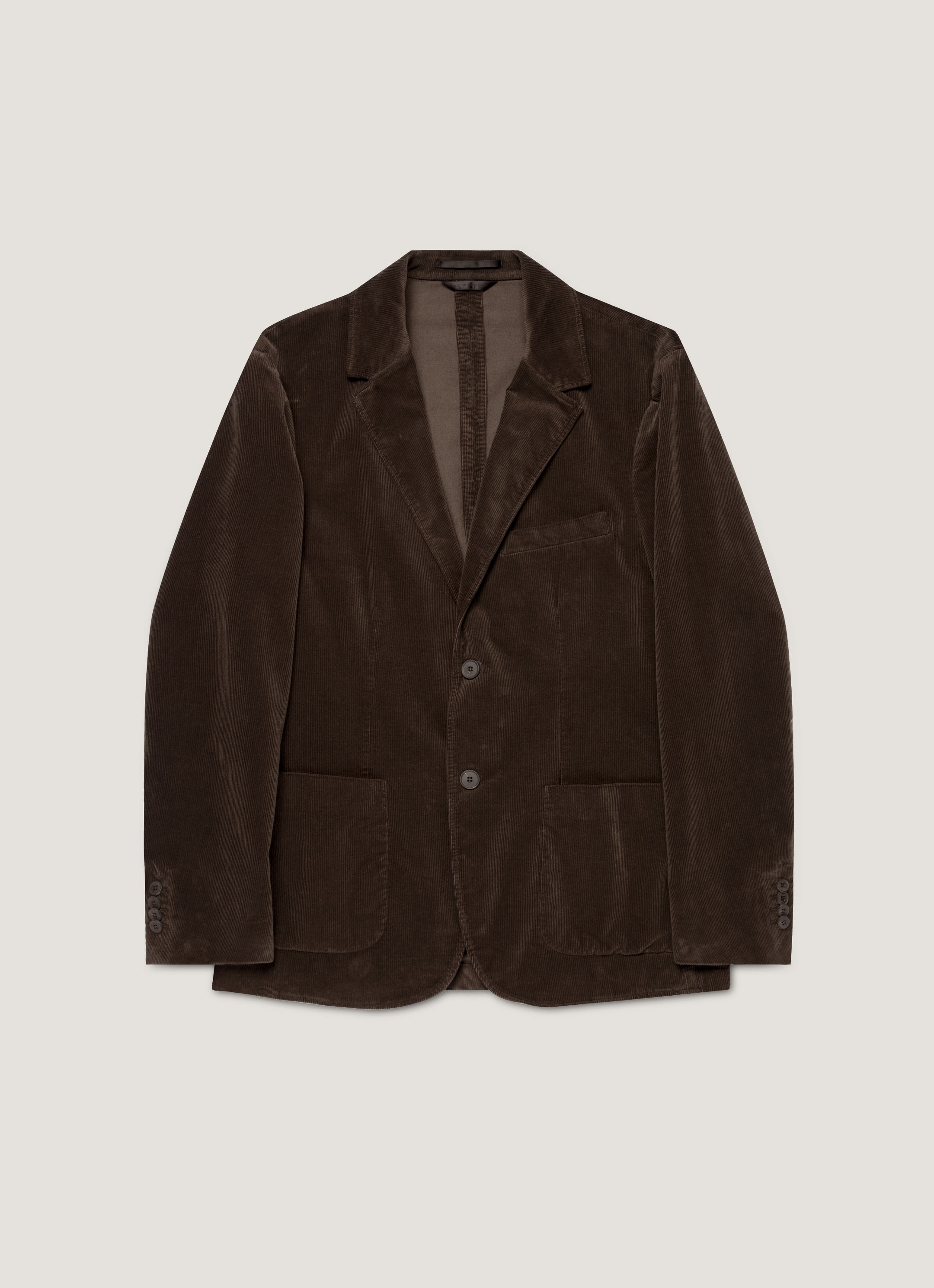 Men's Corduroy Blazer in Coffee