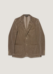 Men's Corduroy Blazer in Bark