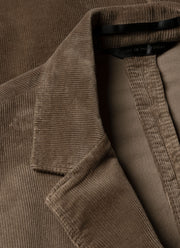 Men's Corduroy Blazer in Bark