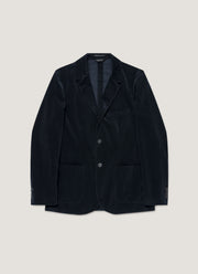Men's Corduroy Blazer in Navy