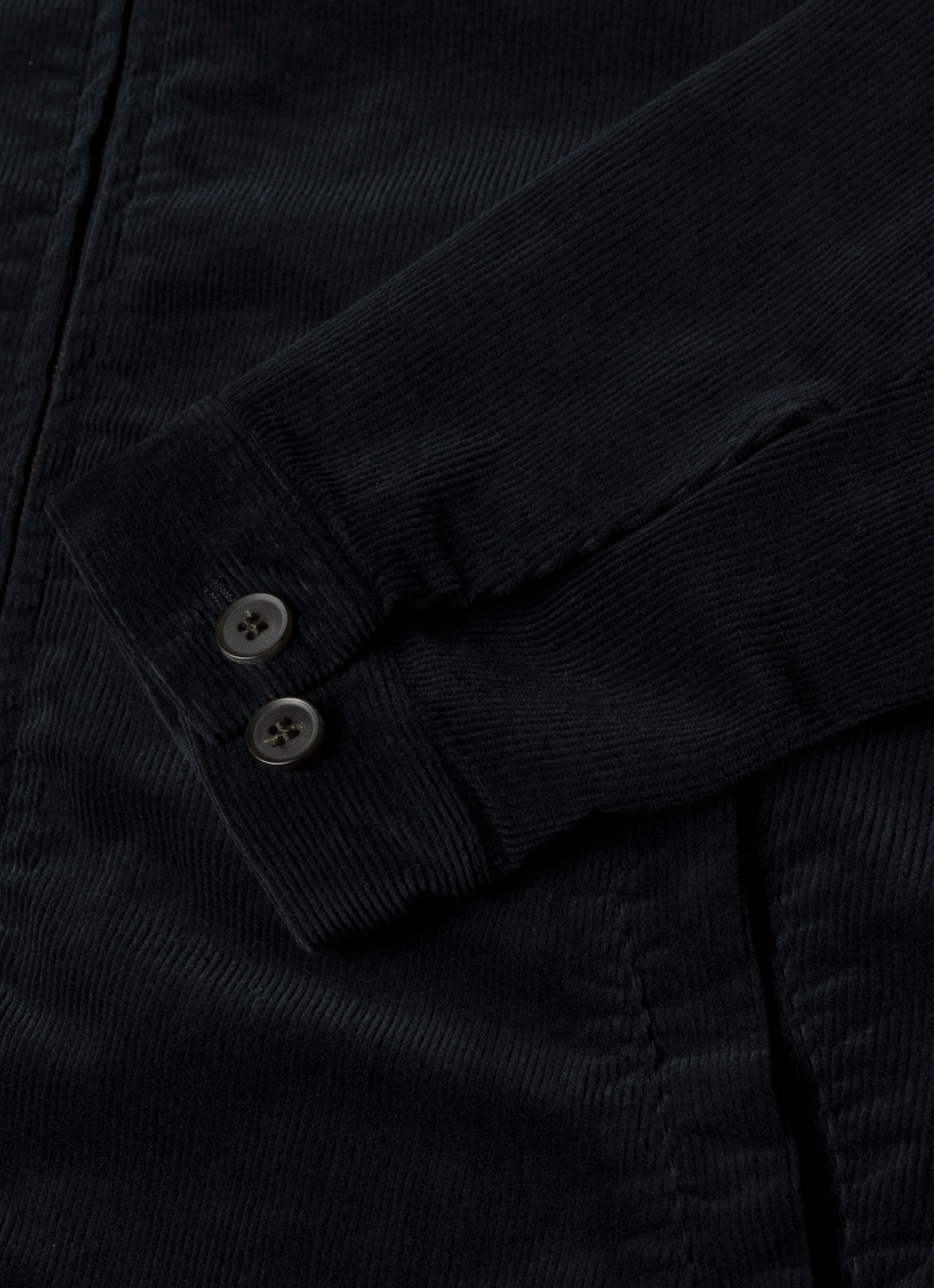 Men's Corduroy Harrington Jacket in Navy