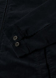 Men's Corduroy Harrington Jacket in Navy
