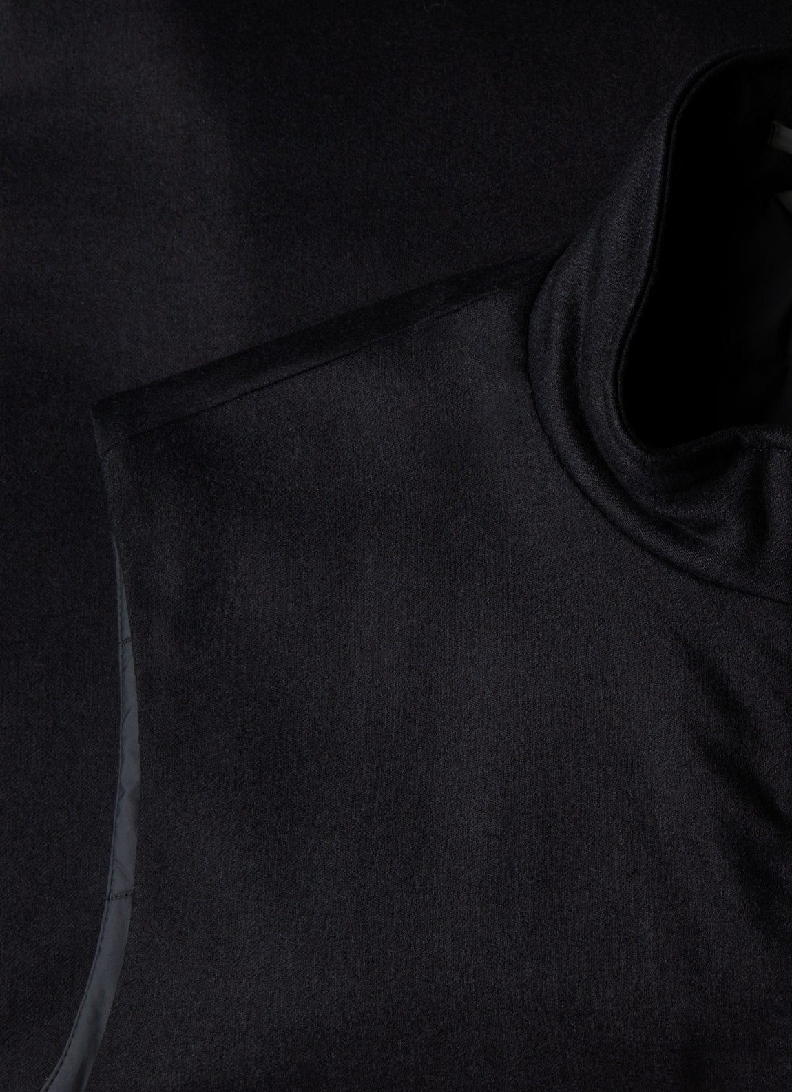 Men's Wool Cashmere Gilet in Navy