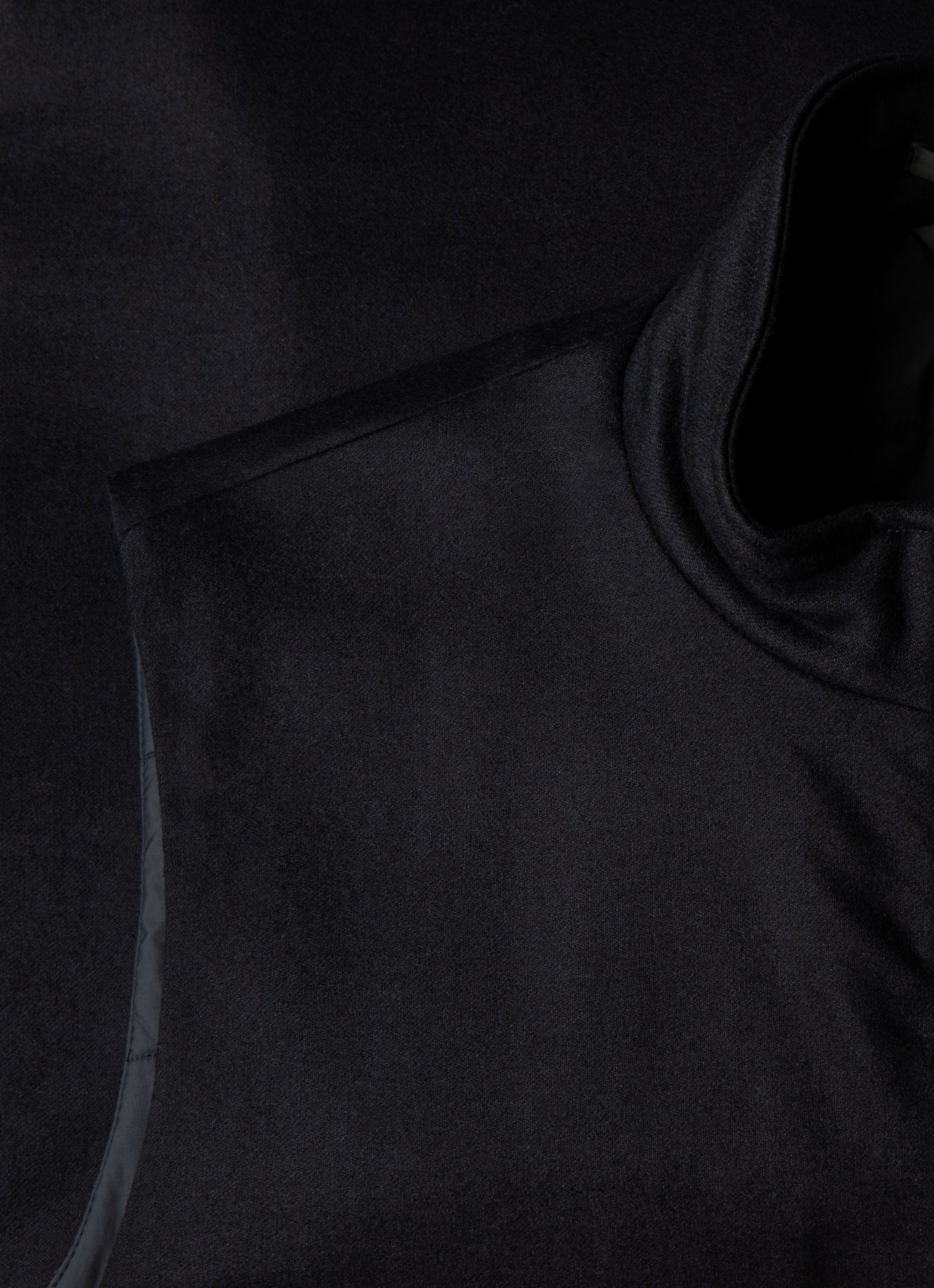 Men's Wool Cashmere Gilet in Navy