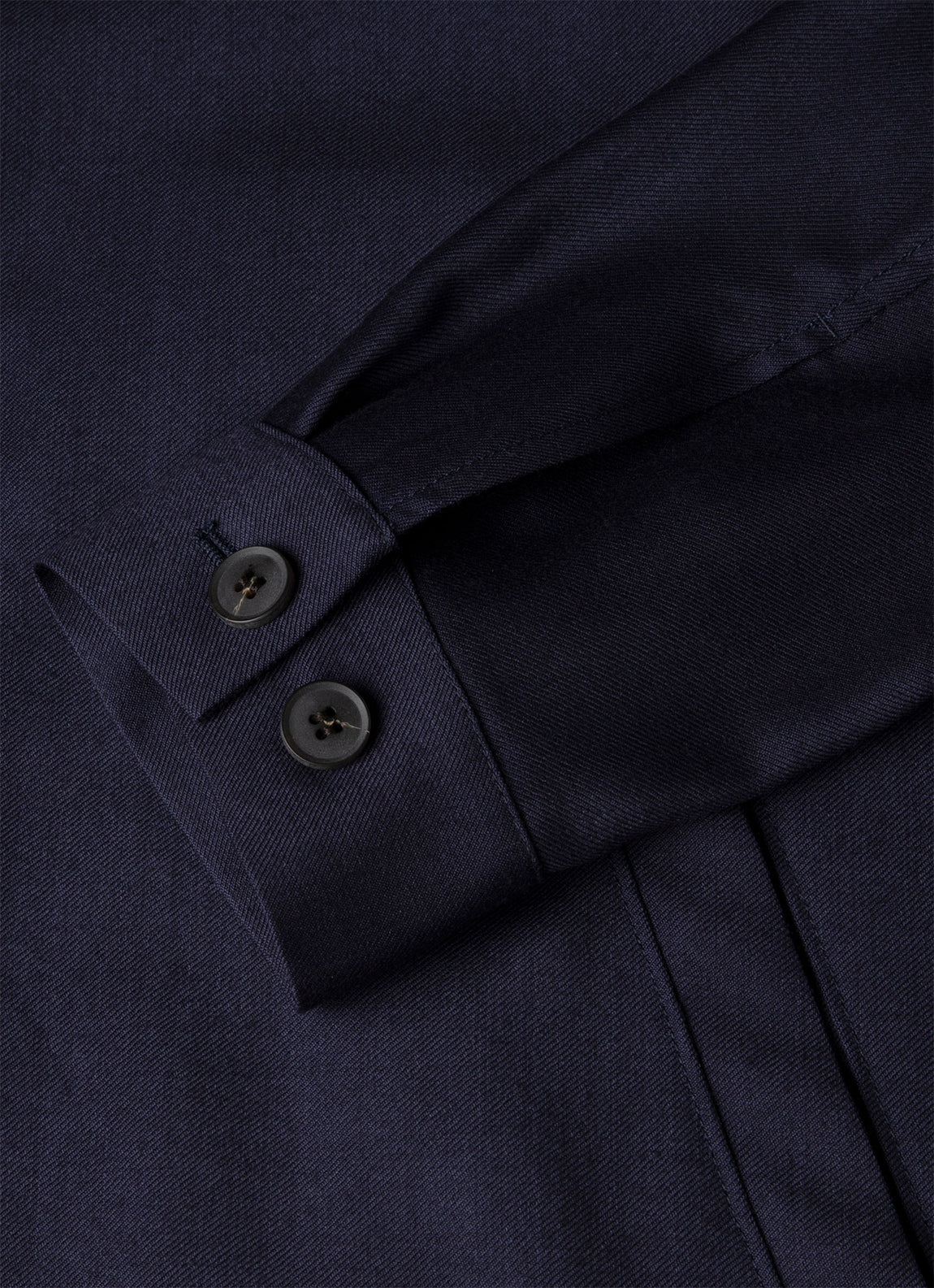 Men's Wool Twill Jacket in Navy