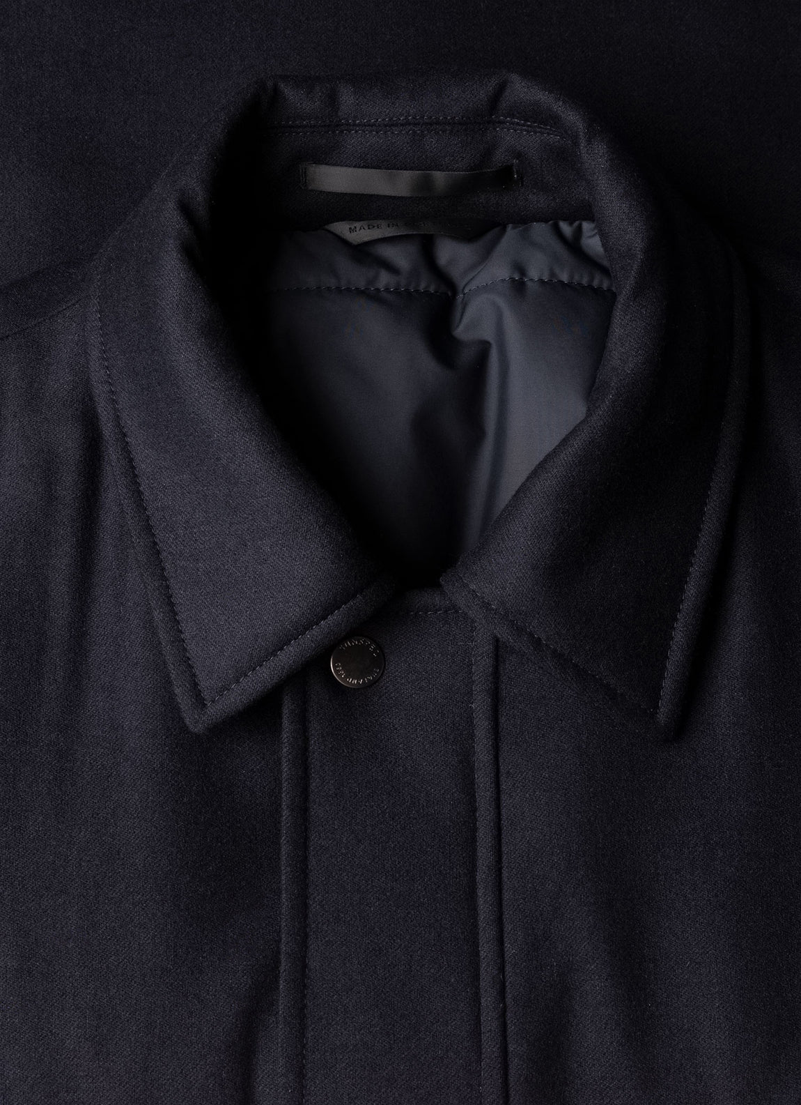 Men's Wool Cashmere Field Jacket in Navy