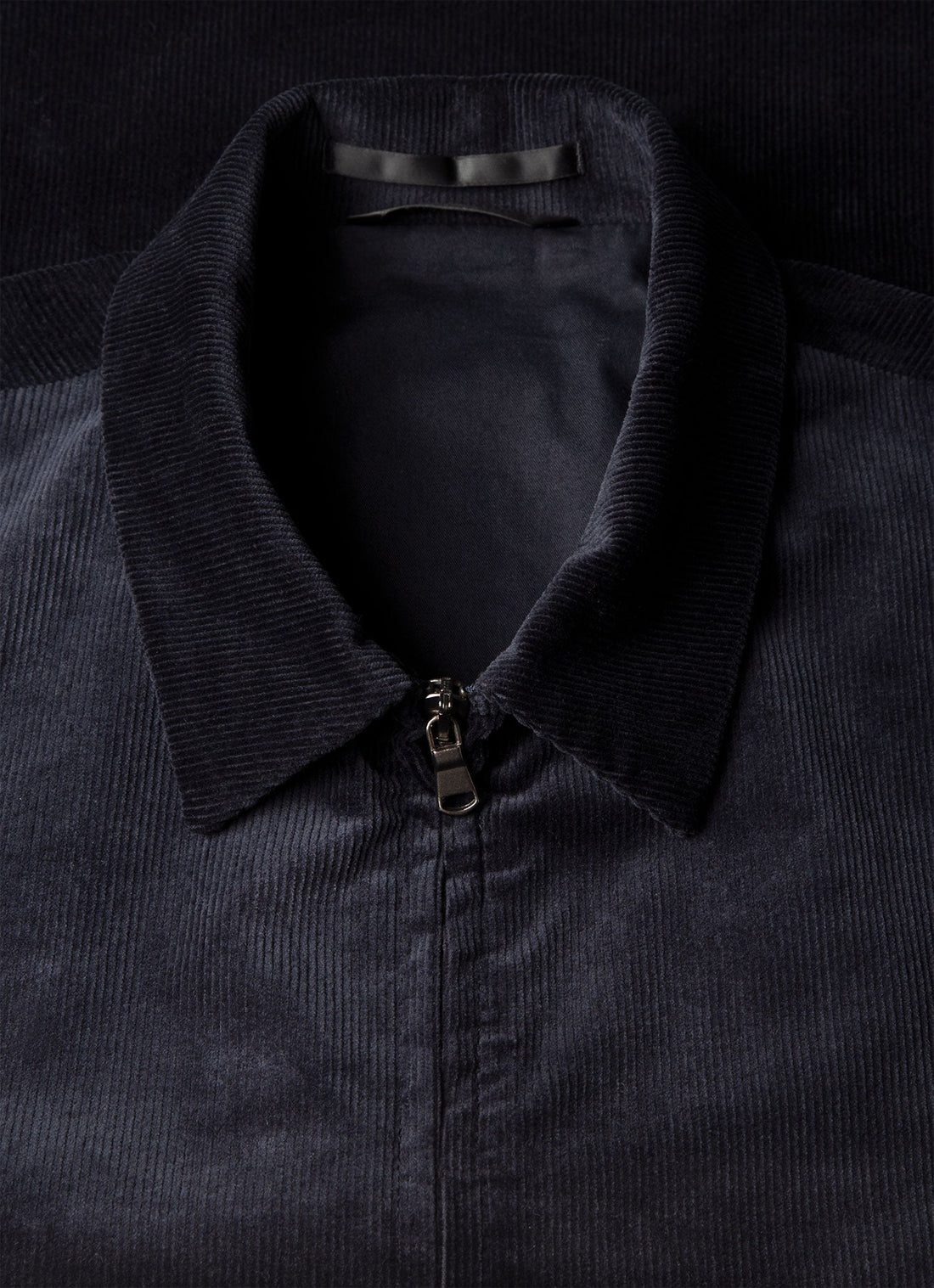 Men's Corduroy Harrington Jacket in Navy