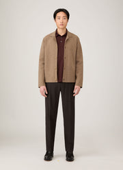 Men's Double Faced Jacket in Mink