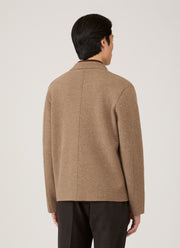 Men's Double Faced Jacket in Mink