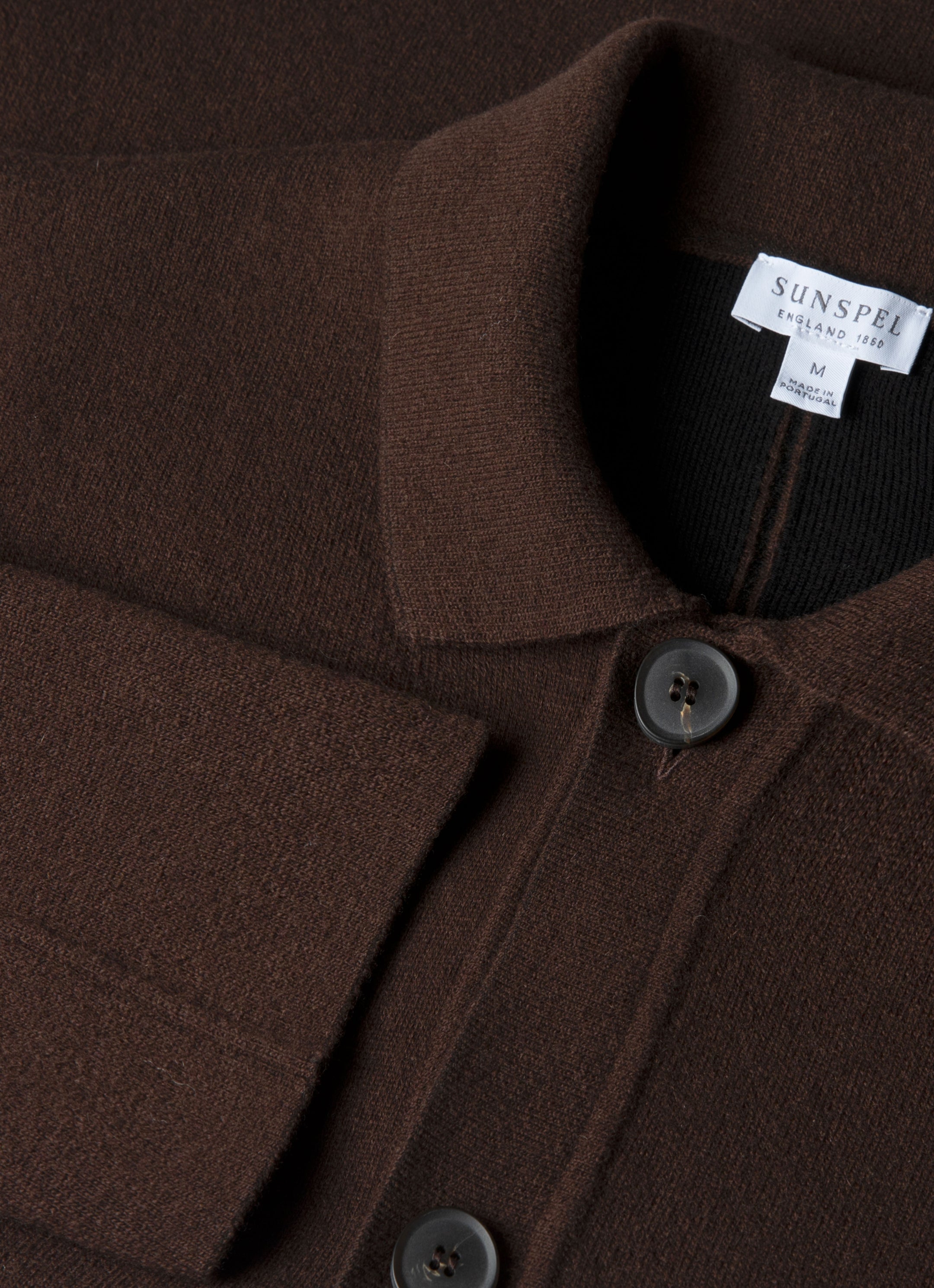 Men's Double Faced Jacket in Truffle