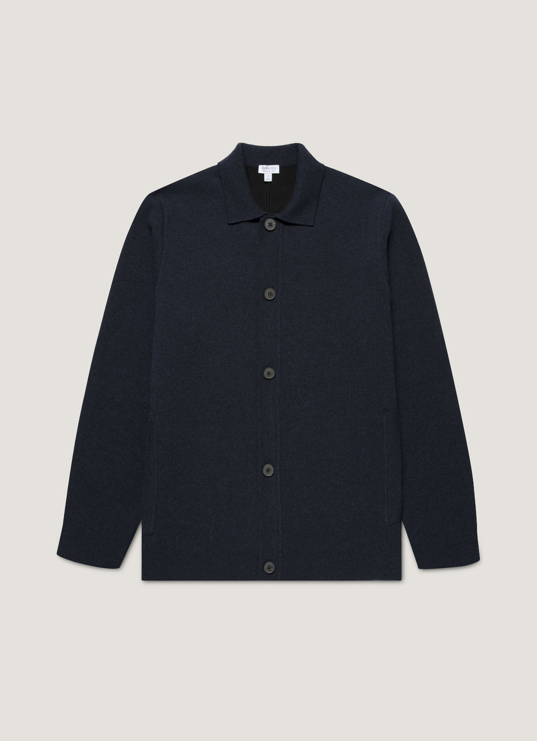 Men's Double Faced Jacket in Navy