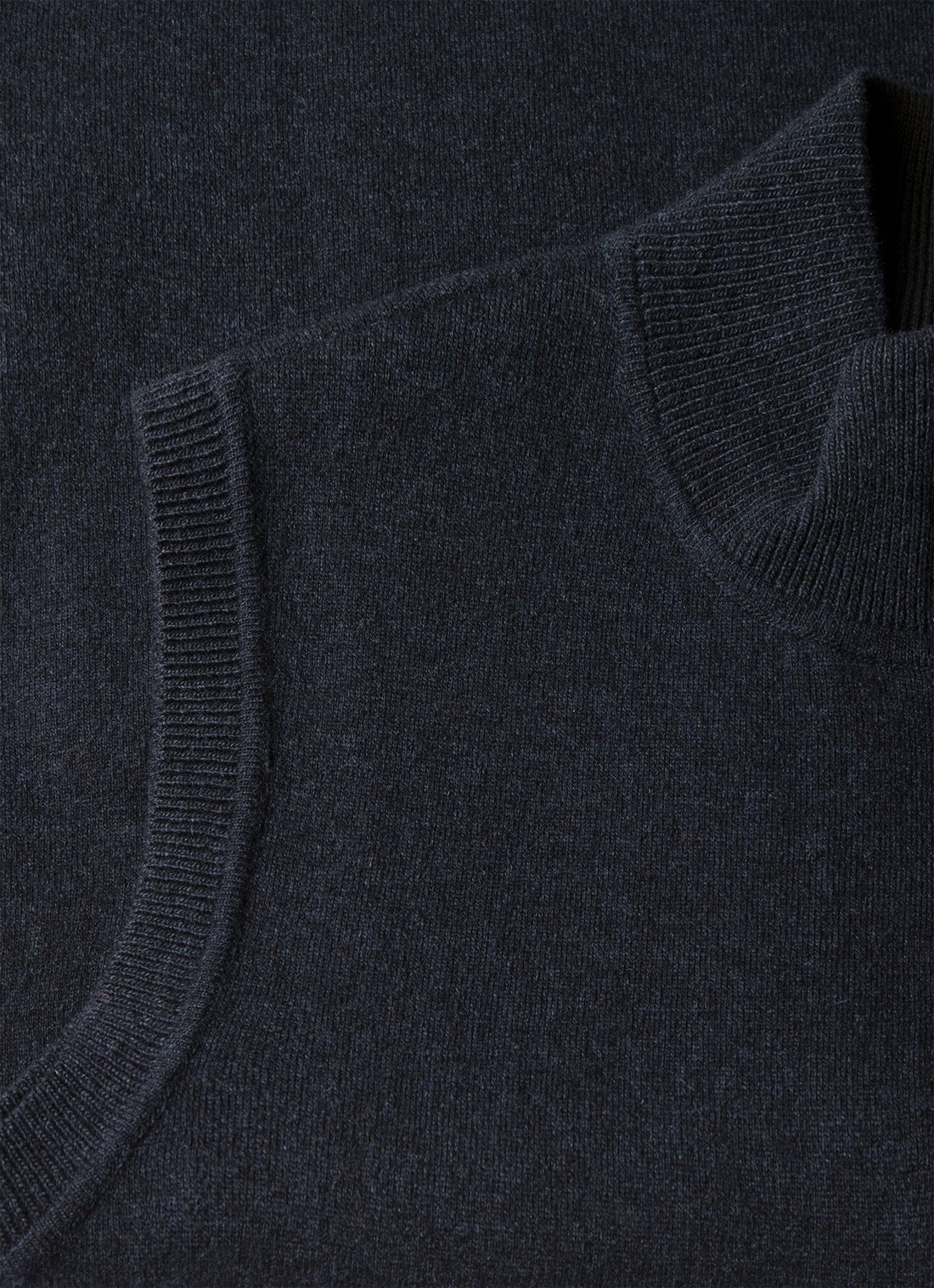 Doubleface-Weste aus Merino-Baumwolle