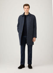 Men's Cable Knit Jumper in Navy