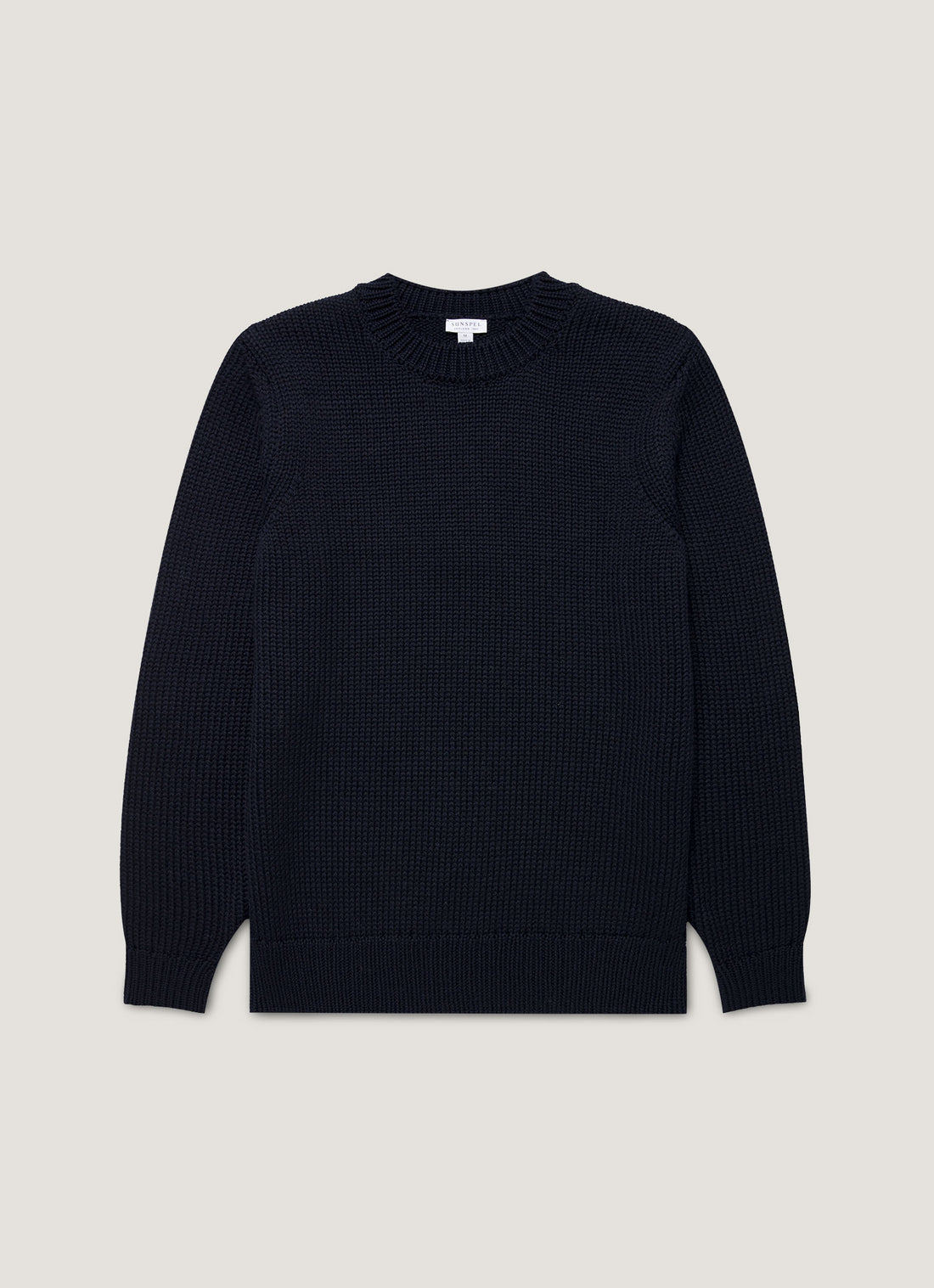 Men's Fisherman Jumper in Navy
