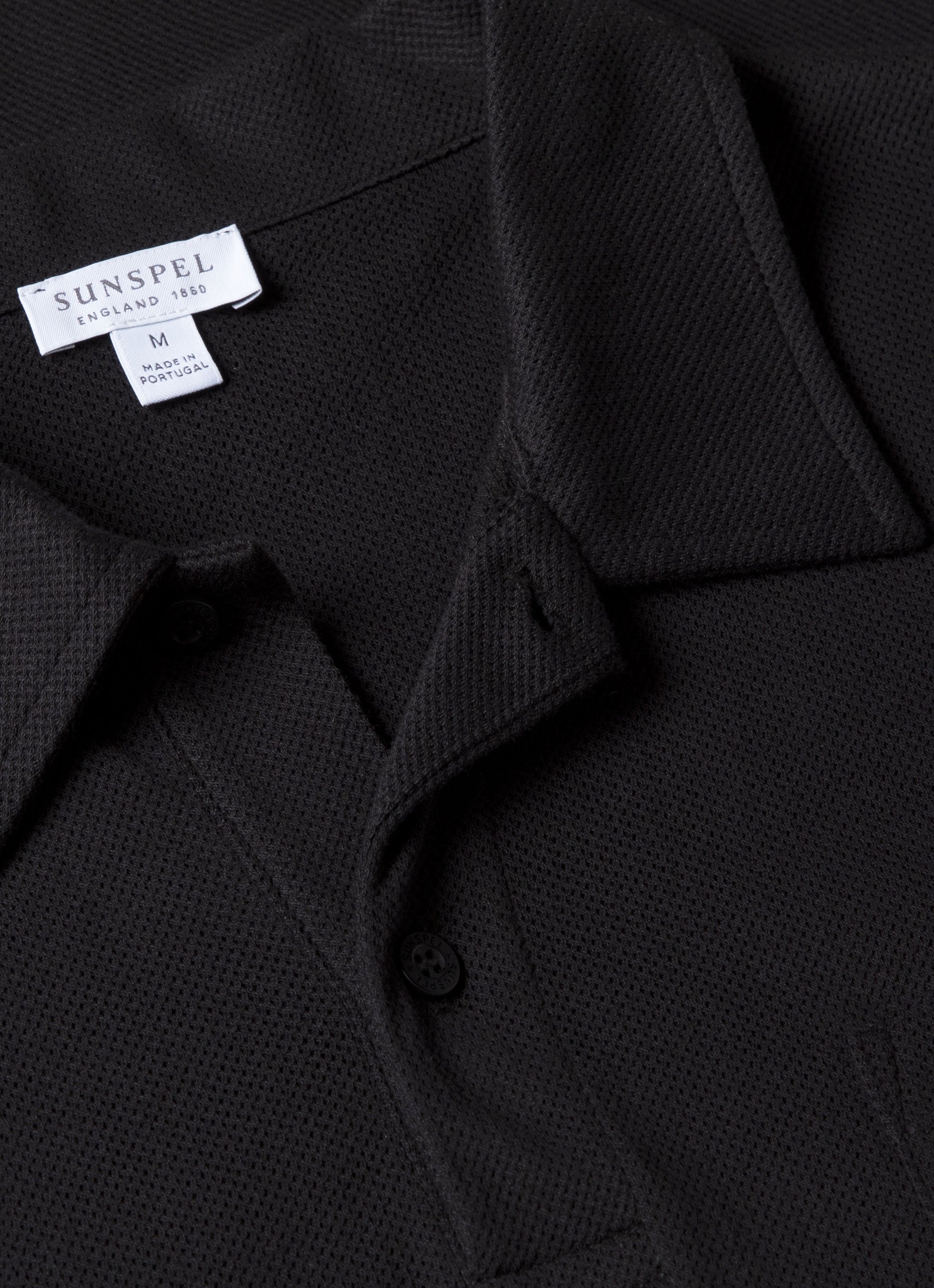 Men's Riviera Polo Shirt in Black