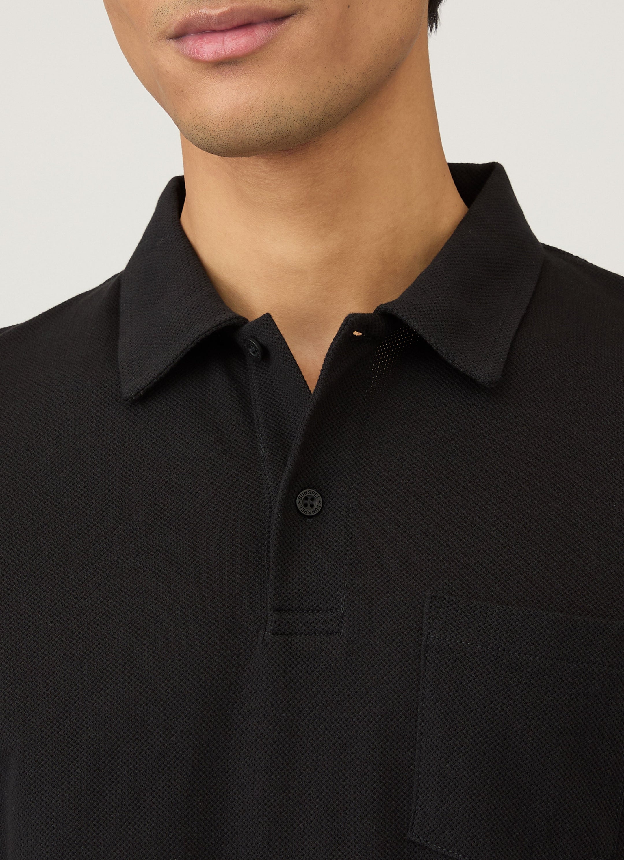 Men's Riviera Polo Shirt in Black