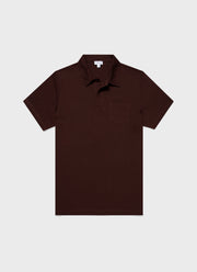 Men's Riviera Polo Shirt in Raisin