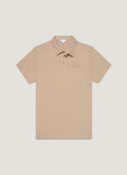 Men's Riviera Polo Shirt in Mink