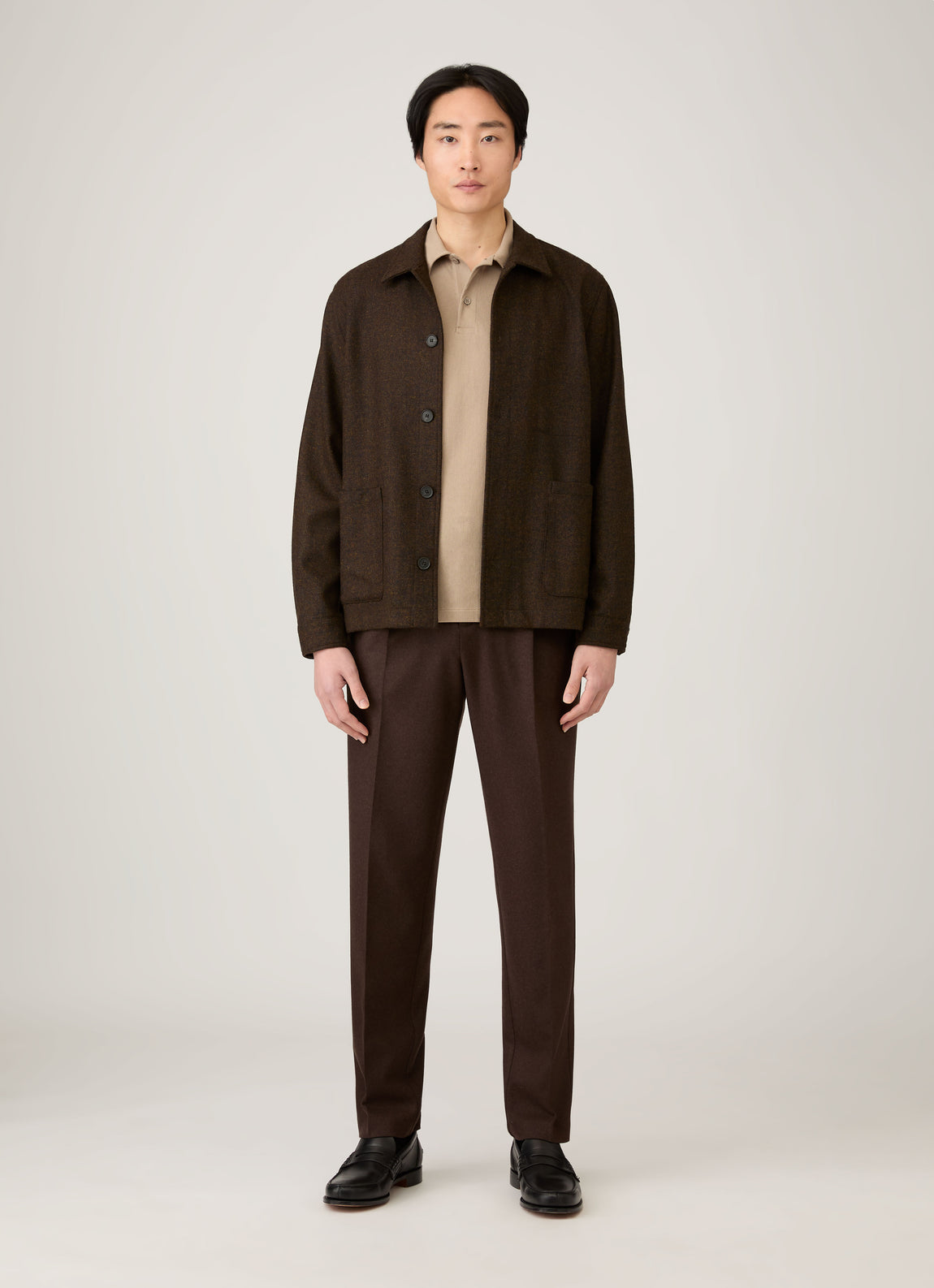 Men's Riviera Polo Shirt in Mink