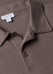 Men's Riviera Polo Shirt in Walnut