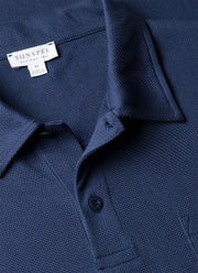 Men's Riviera Polo Shirt in Ink Blue