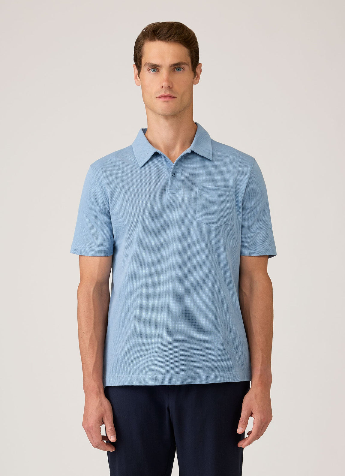 Men's Riviera Polo Shirt in Studio Blue