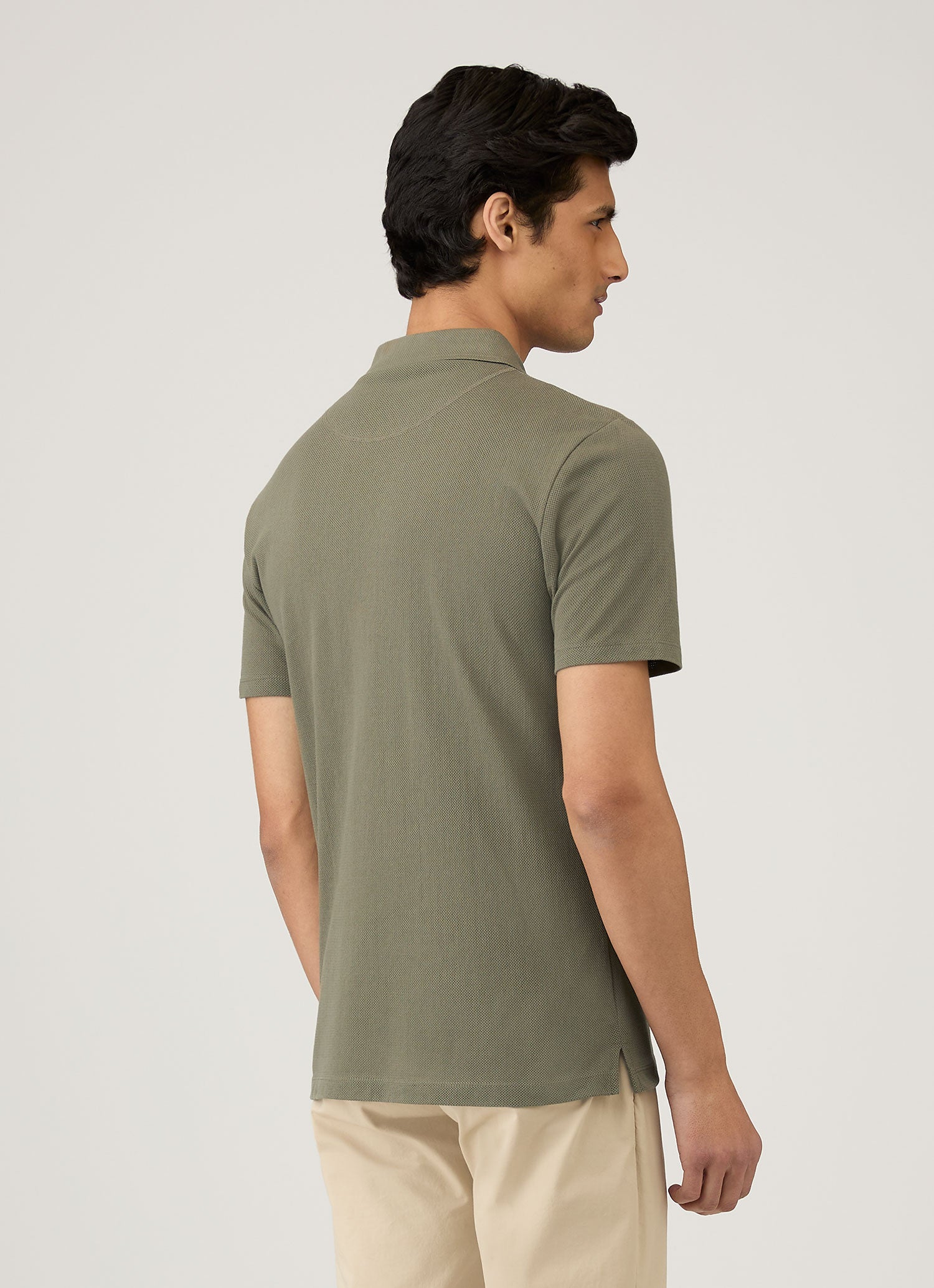 Men's Riviera Polo Shirt in Khaki