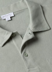 Men's Riviera Polo Shirt in Pastel Green