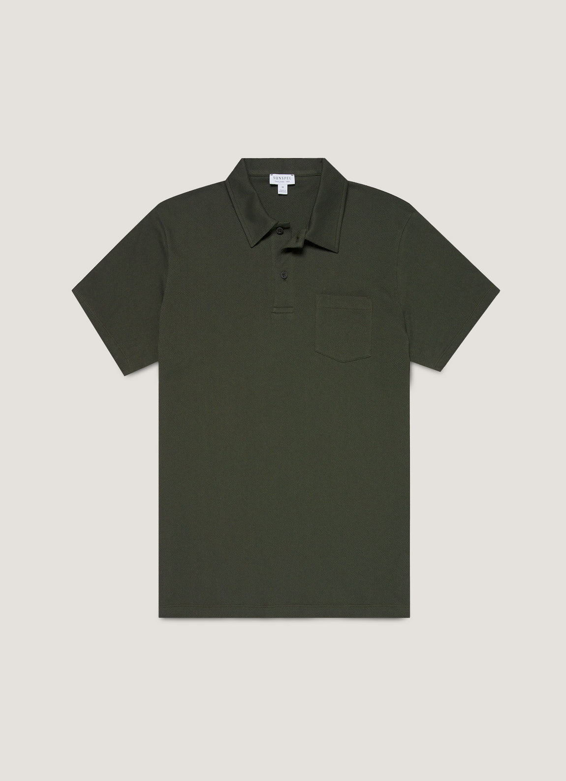 Men's Riviera Polo Shirt in Dark Green
