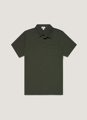 Men's Riviera Polo Shirt in Dark Green