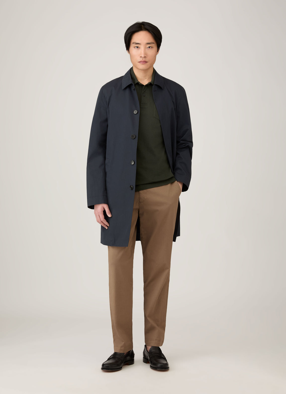 Men's Riviera Polo Shirt in Dark Green