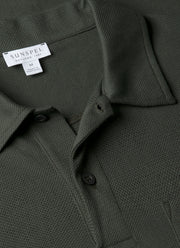 Men's Riviera Polo Shirt in Dark Green