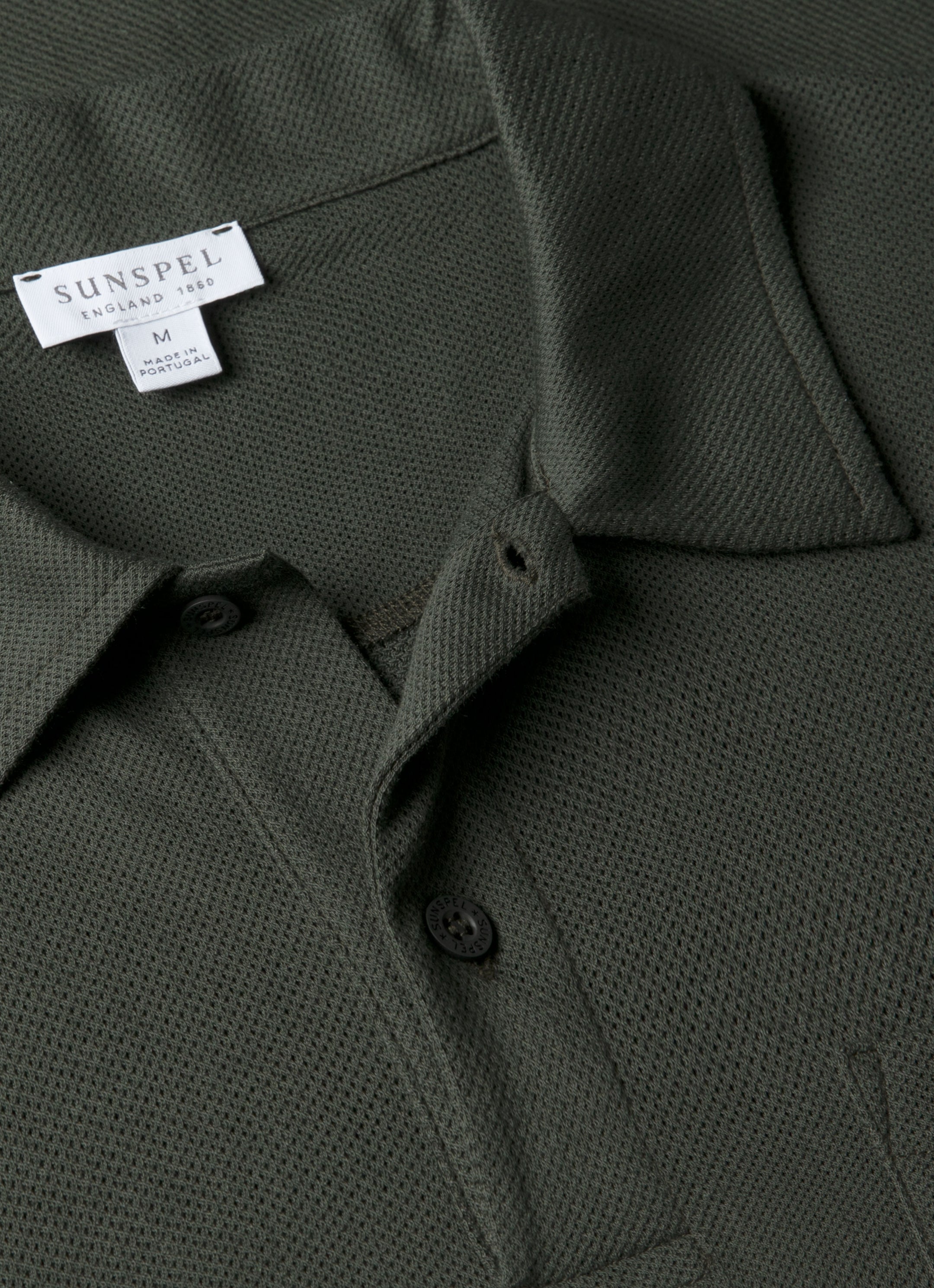 Men's Riviera Polo Shirt in Dark Green