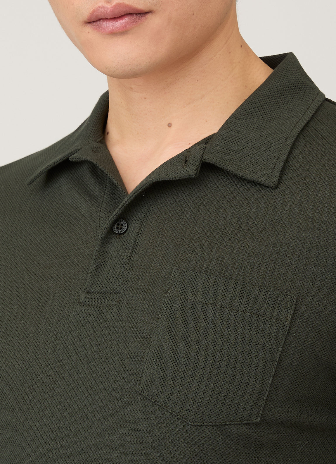 Men's Riviera Polo Shirt in Dark Green