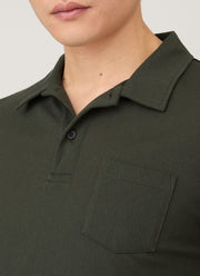 Men's Riviera Polo Shirt in Dark Green
