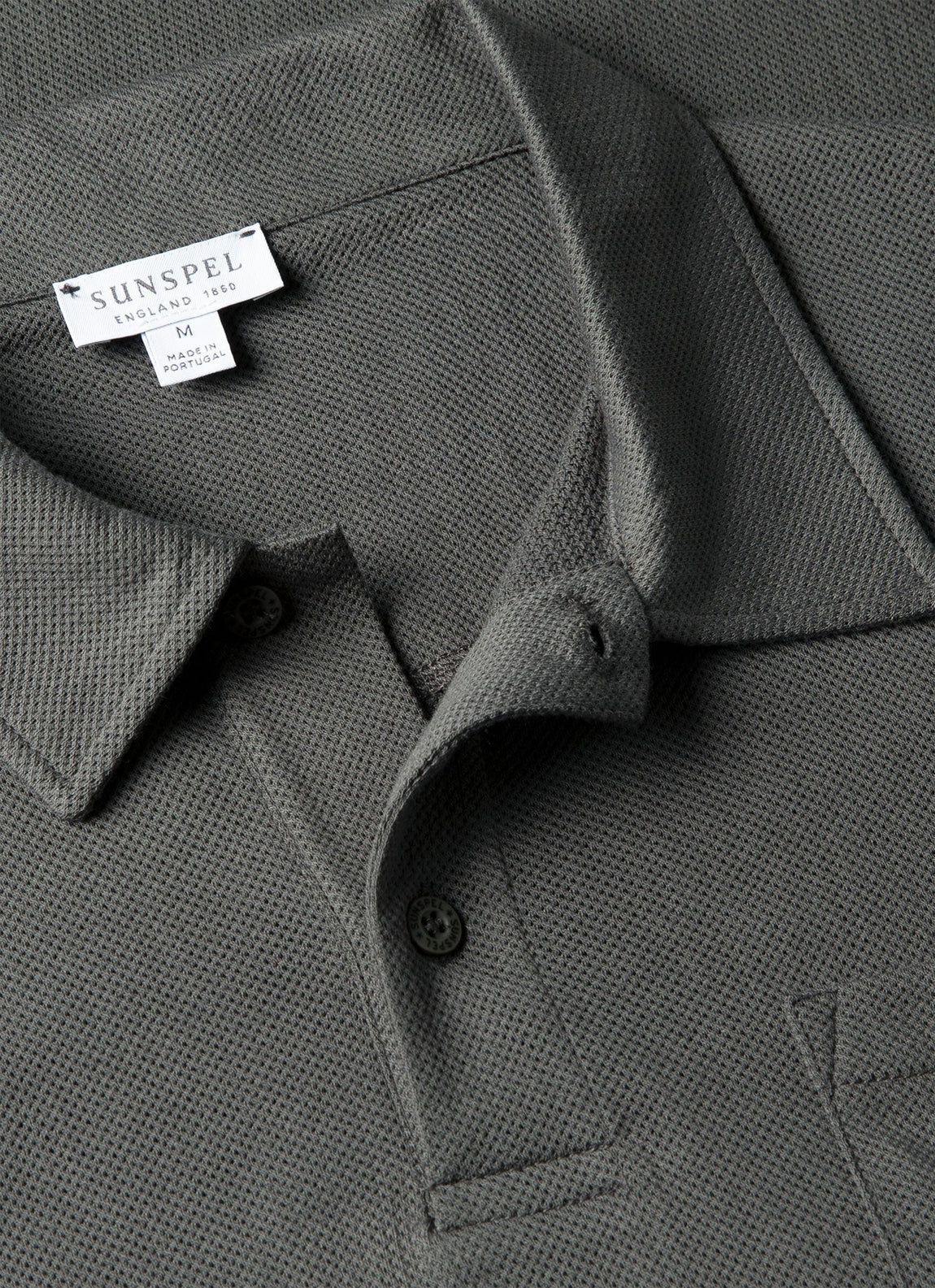 Men's Riviera Polo Shirt in Slate Green