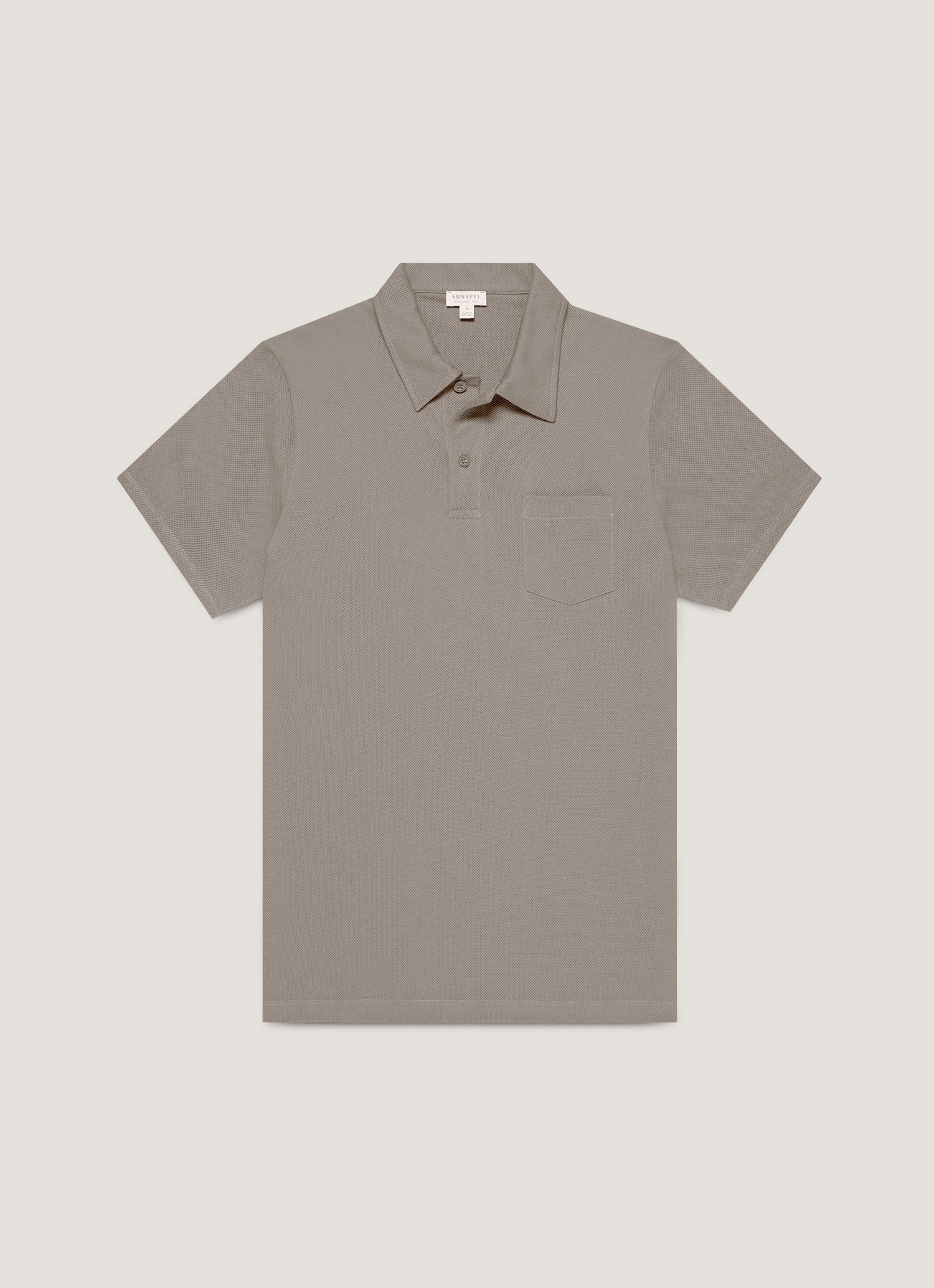 Men's Riviera Polo Shirt in Iron Grey
