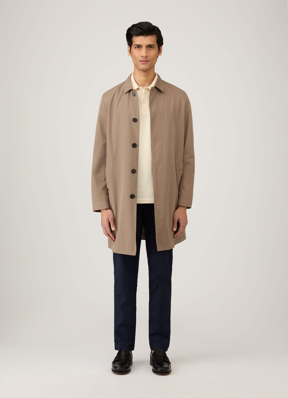 Men's Undyed Riviera Polo Shirt in Undyed